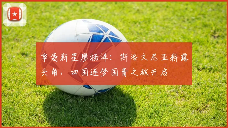 华裔新星廖杨洋：斯洛文尼亚崭露头角，回国逐梦国青之旅开启